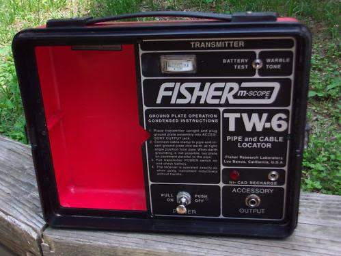 Трассоискатель Fisher TW-6 приемник+передатчик